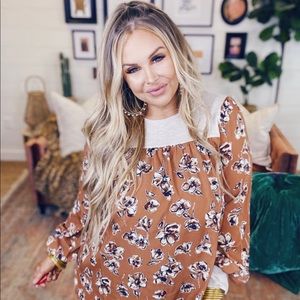 Boho Feeling Top - Mocha